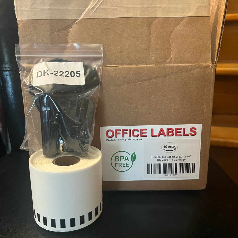 Brand new box of labels 10 pack
